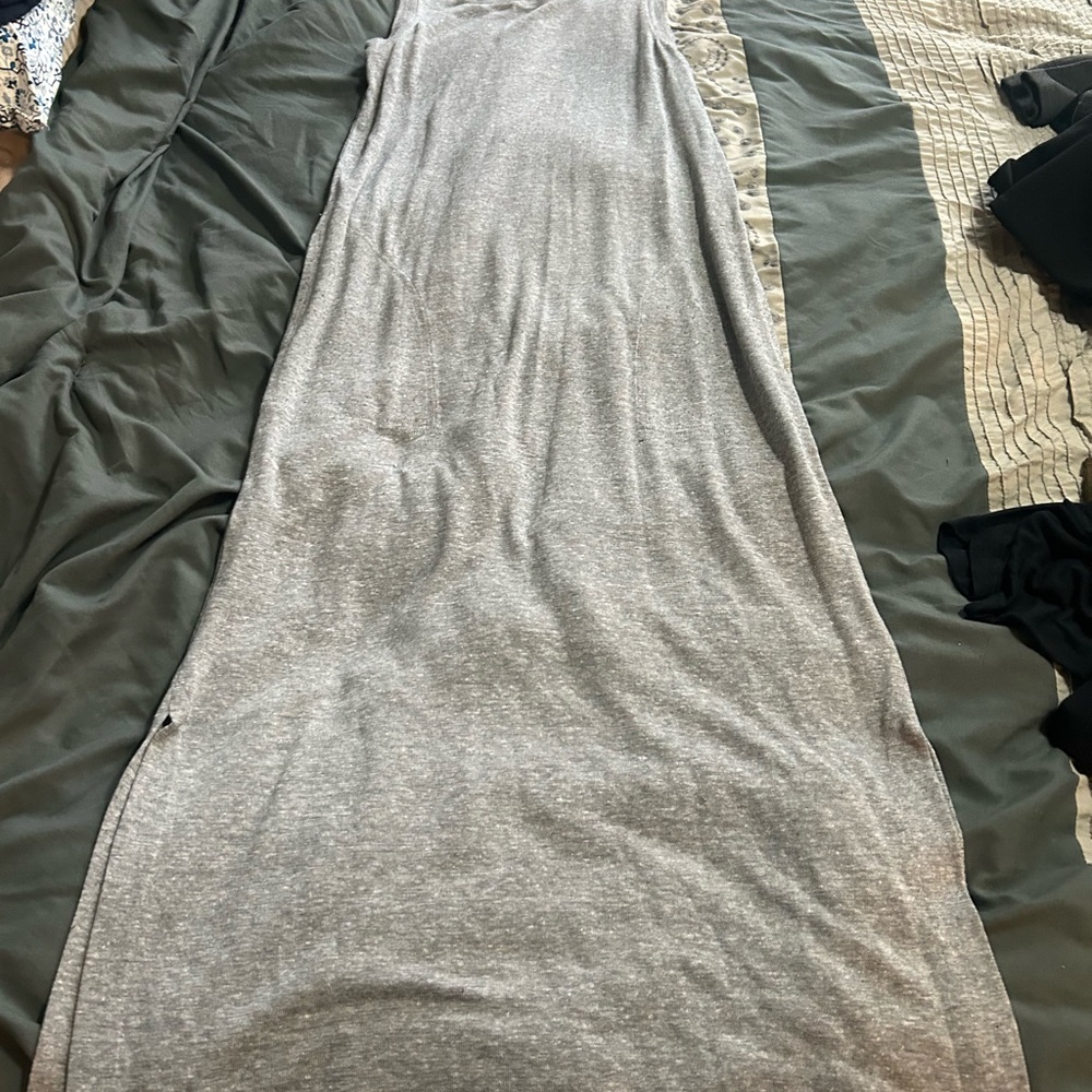 Prana Gray Maxi Dress